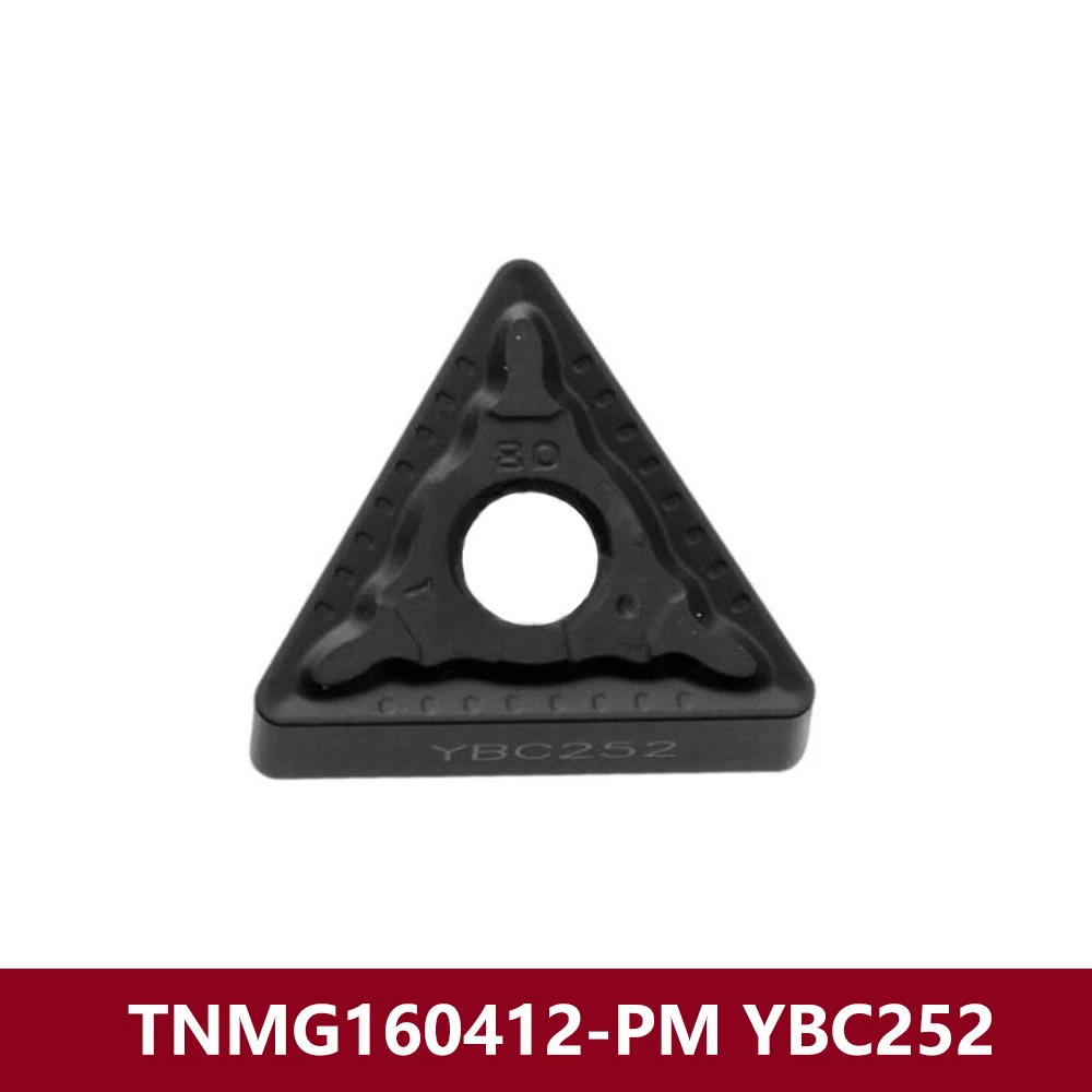 TNMG160404-PM YBC252 Original TNMG1604 TNMG 160404 PM Turning Tools TNMG16 TNMG331-PM Carbide Inserts CNC Lathe Cutter Holder