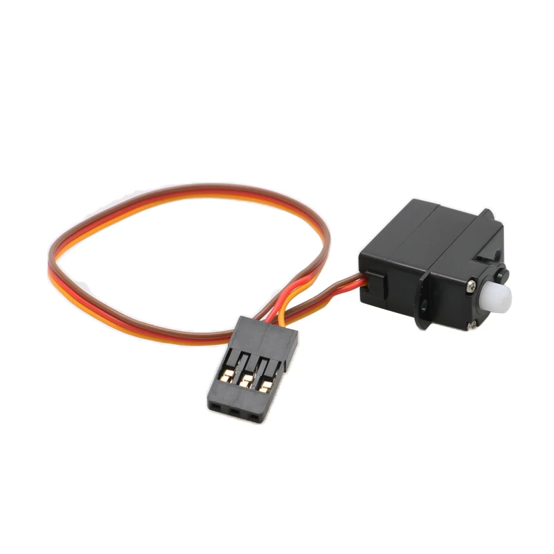 Mini Fixed Wing Digital Steering Gear, Nano Servo, DIY RC Aircraft Drone Peças, 90 graus JST, Dupont, 1.0mm, 1.25mm, 2g, 4pcs