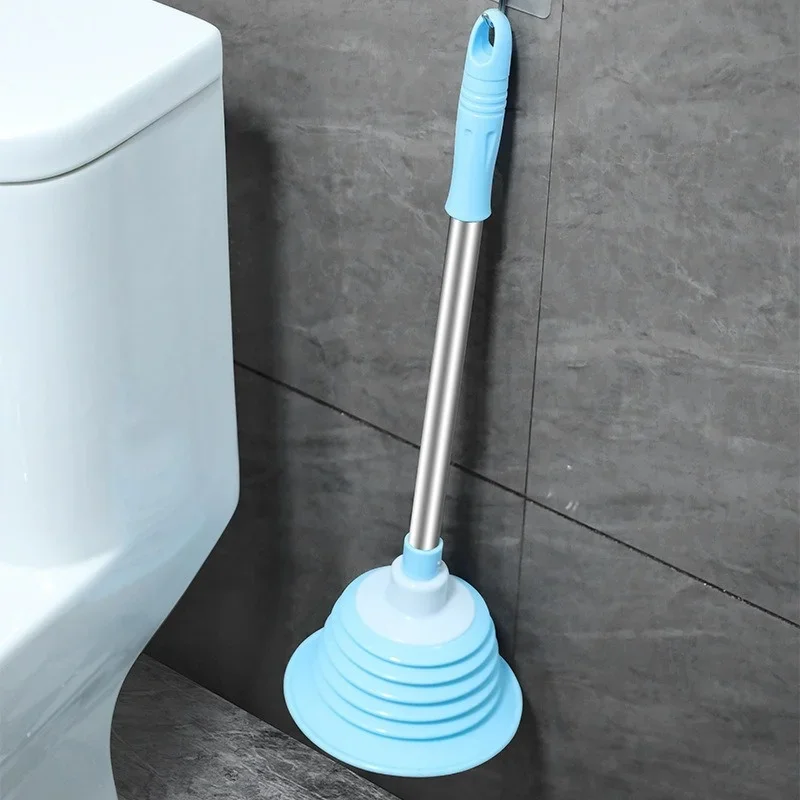 1PC Toilet Plungers Sewer Anti Bloking Tools Sink Bathtub Closestool Drain Pipeline Dredge Suction Cup Bathroom Kitchen Supplies