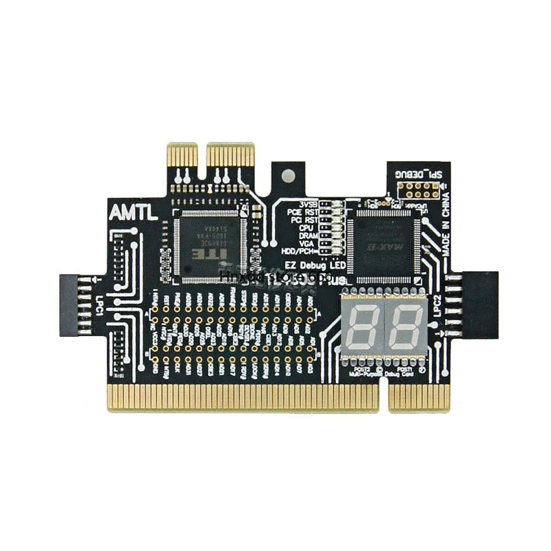 Multifunctional debugging card computer main board diagnostic card