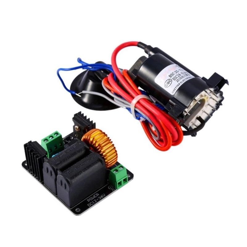 DC12V-36V ZVS Coil Driver Board Coil Flyback Driver Generator Heating Module with Ignition Coil