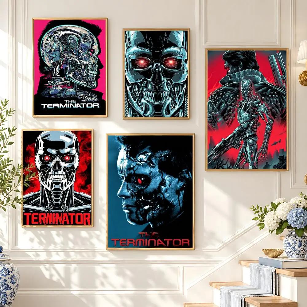 movie The Terminator Poster Poster HD Frameless Preppy Style Wall Art Home Decor For Living Room Bedroom Gift