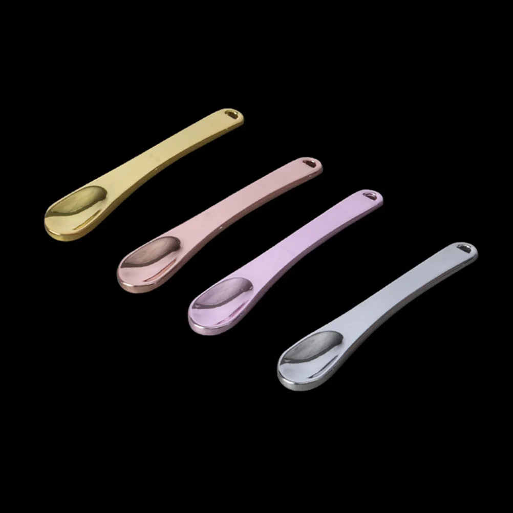 Mini Spatulas for Cosmetics Eye Cream Stick Night Face Metal Makeup Massage Facial Spoon