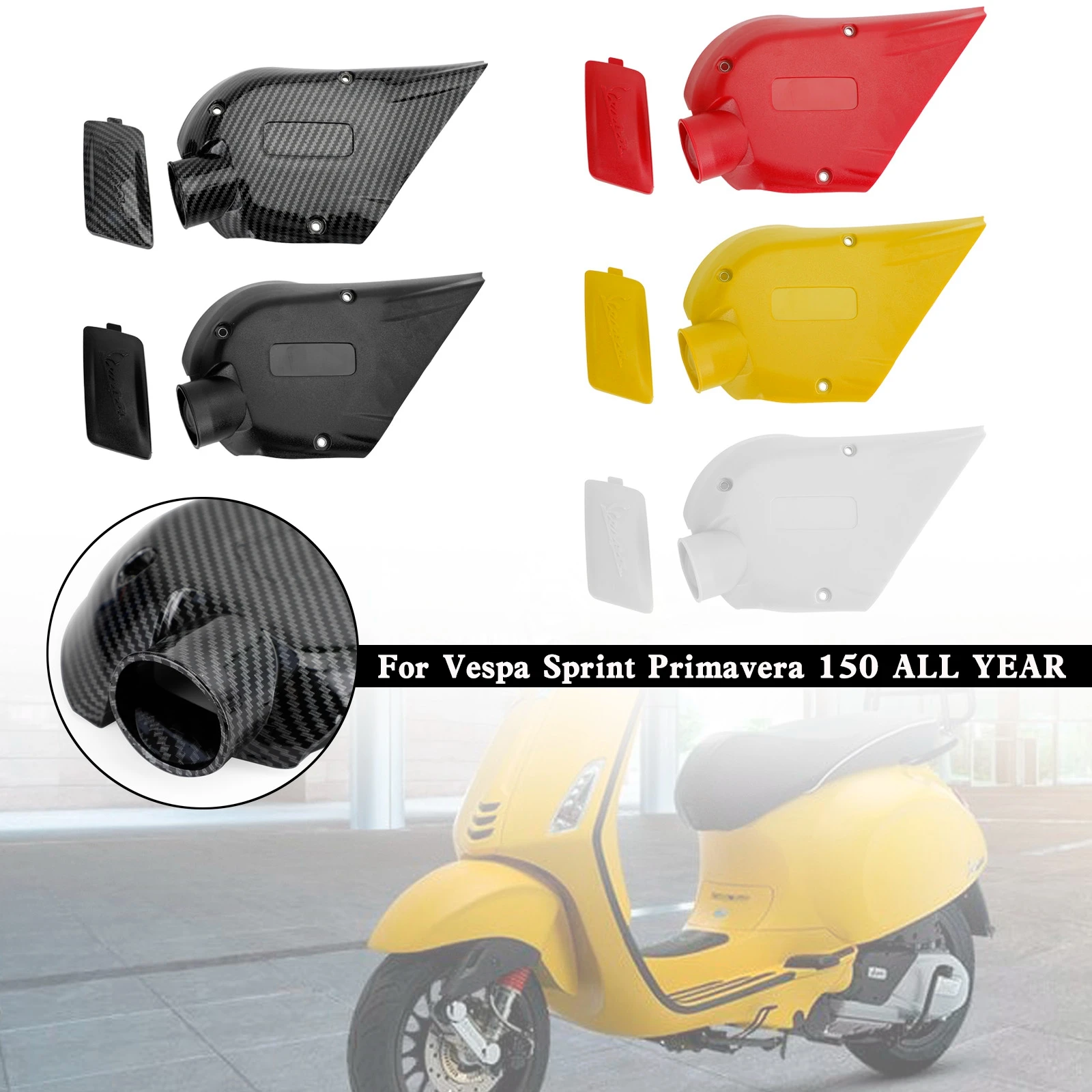 Topteng Engine Guard Gearbox Transmission Cover For Vespa Sprint Primavera 150 Motorcycle Accessories