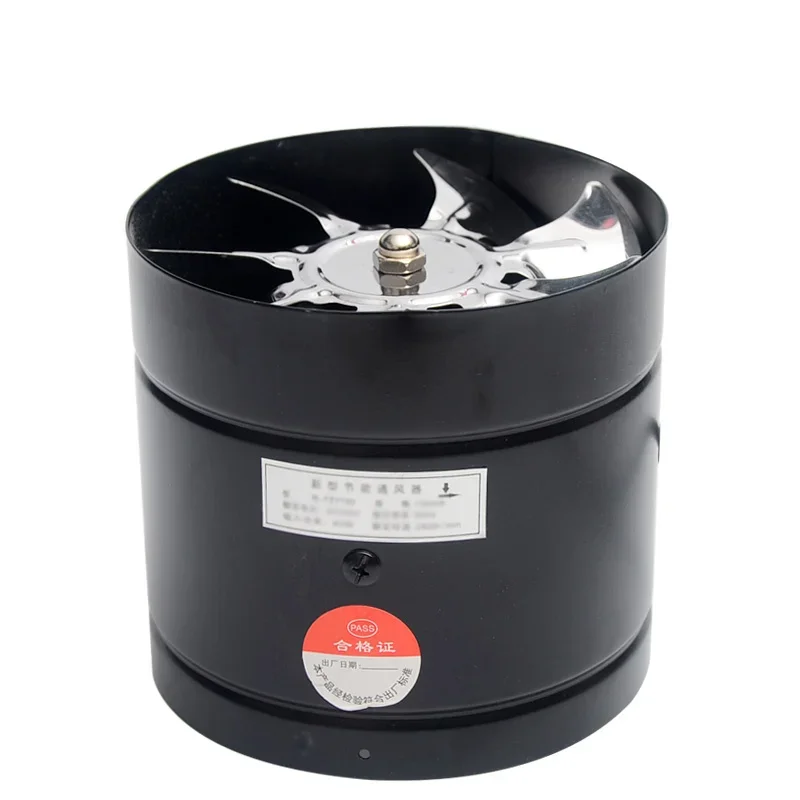 4''6''8'' Pipe  kitchen toilet exhaust fan louver  exhaust fan air ventilation ceiling booster Blower metal exhaust fan