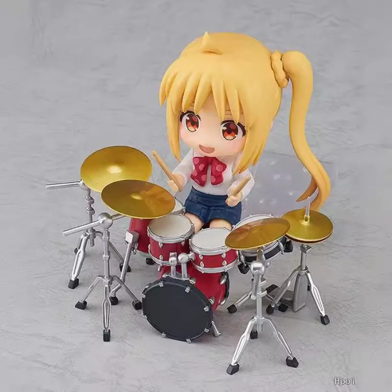 

New Hot 10cm Bocchi the rock：Q version Nendoroid 2242# Ijichi Hongxia movable doll interchangeable anime figure model