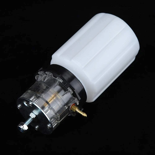 Imagen 2 del producto Bomba de vacío, olla de aceite, máquina de ordeño de 500Ml, lata de aceite de plástico para vaca, oveja, cabra, accesorio para máquina de ordeño