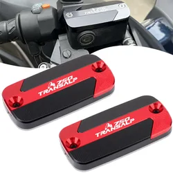 Fit For HONDA TRANSALP XL 750 XL750 2023 2024 Motorcycles CNC Front Brake Reservoir Fluid Tank Cover Oil Cup Cap