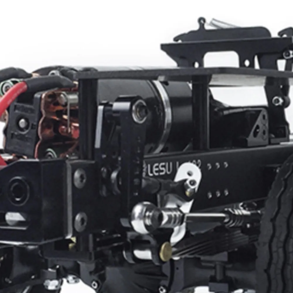 

1/14 LESU 6*6 RC Metal Chassis Highline 1851 3363 Model Truck 540 Motor DIY Outdoor Toys TH15104