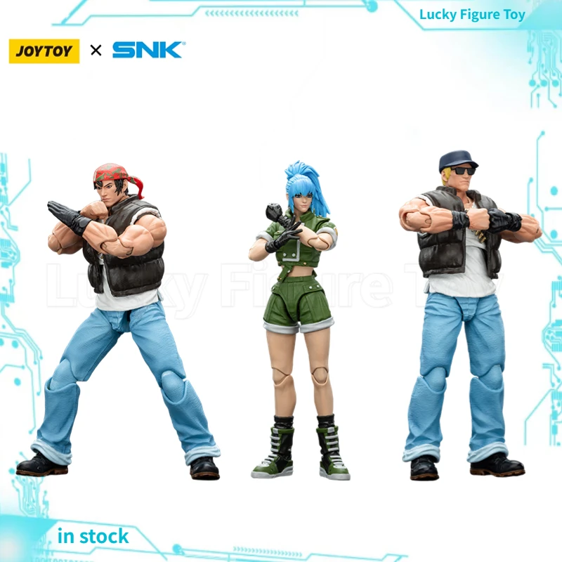 

【В наличии】JOYTOY SNK KOF'98UM Lkari Warriors Team масштаб 1/18 фигурка модель игрушки