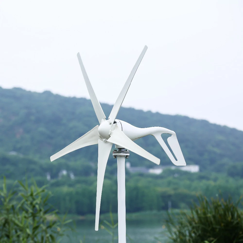 Générateur d'éolienne avec contrôleur de charge MPPT, petite éolienne, système à usage domestique, Yacht, ferme, montres d'éolienne, 3000W, 5000W