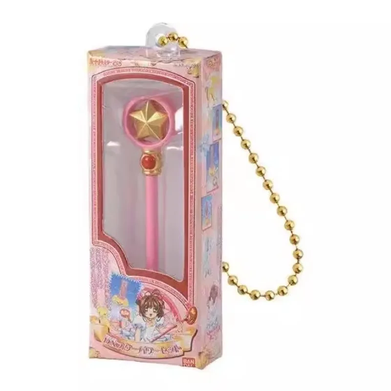 Cartão captor sakura gashapon brinquedos pássaro-cabeça pessoal anime figura magia prop modelo pingente brinquedos