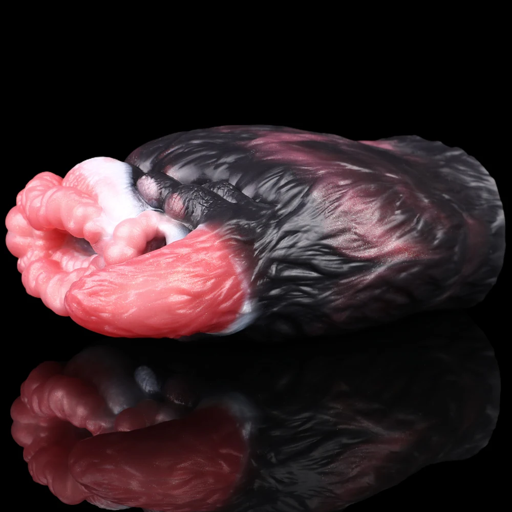 루크 판타지 남성용 자위기구 외계인 질 몬스터 포켓 푸시 남성 섹스토이 페니스 마사지 스트로커 실리콘 빨기 자위