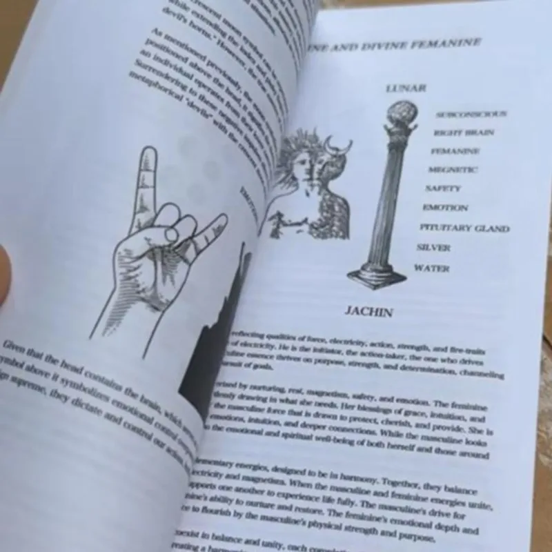 Picture 4: 2026BOOK OF WISDOM Themed Notebook with Wisdom Eye Cover for Self Reflection and Philosophy Learning