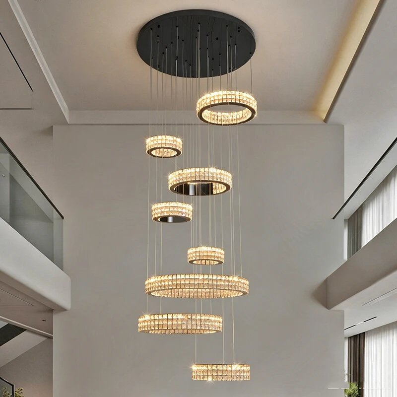 Modern luxurious crystal ceiling lamp for bedroom, LED lamp for living room, ceiling lamp for living room, indoor lighting fixtu
