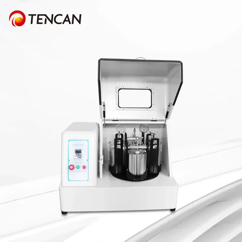 i TENCAN XQM-10 220V 10L Wet/Dry Grinding for Metal Soil ISO and CE Certified Variable Speed Planetary Ball Mill