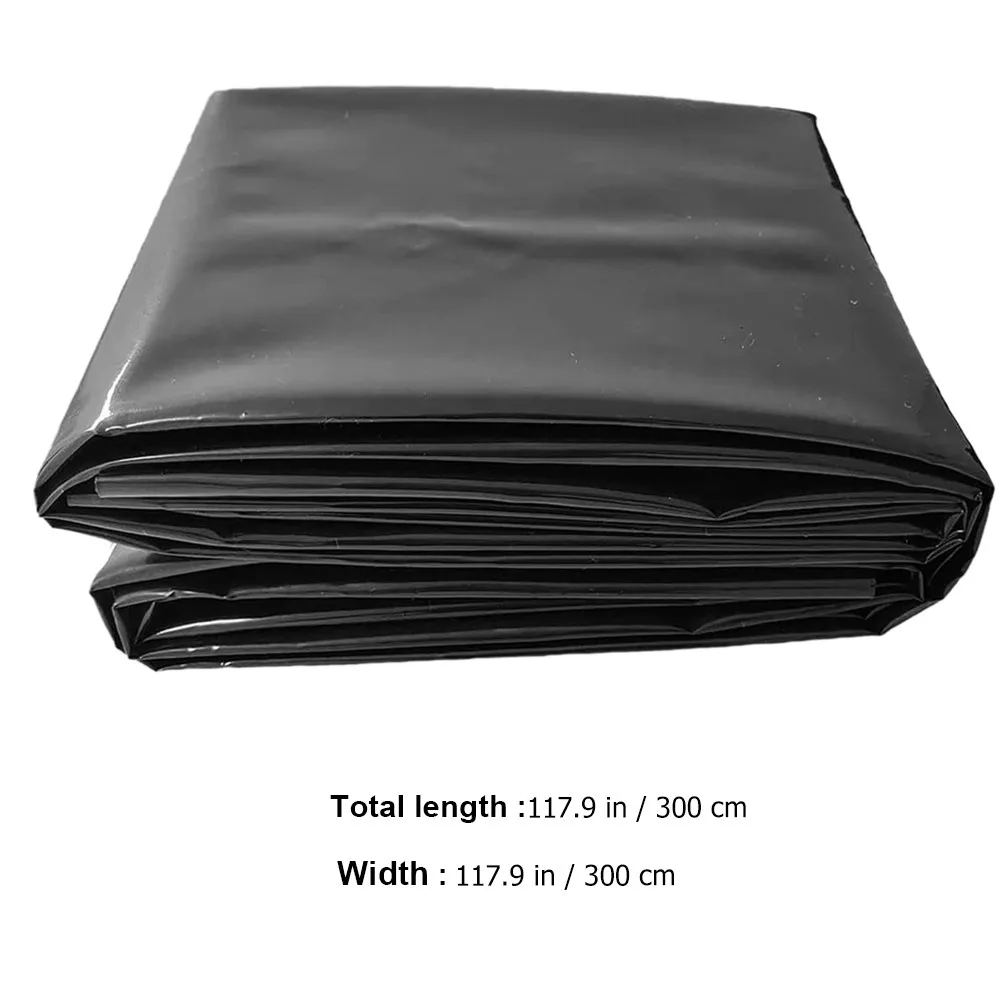 Hdpe Pond Liner Large Size Cuttable Fish Pond Liner Waterproof Anti-Seepage Membrane Fishing Breeding Pad Fishpond Pad