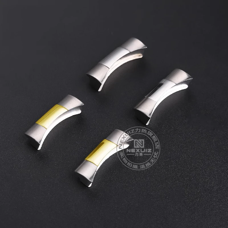 Stainless Seamless Connection Watch Accessories Curved End Link Replace For TUDOR Strap M79360.M79363 Stainless Steel 41mm