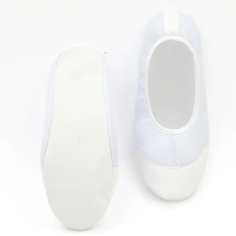 أحذية رقص الباليه الصيفية بلون شبكي مجوف للأطفال أحذية مريحة وناعمة قابلة للتنفس أحذية شبكية للرقص