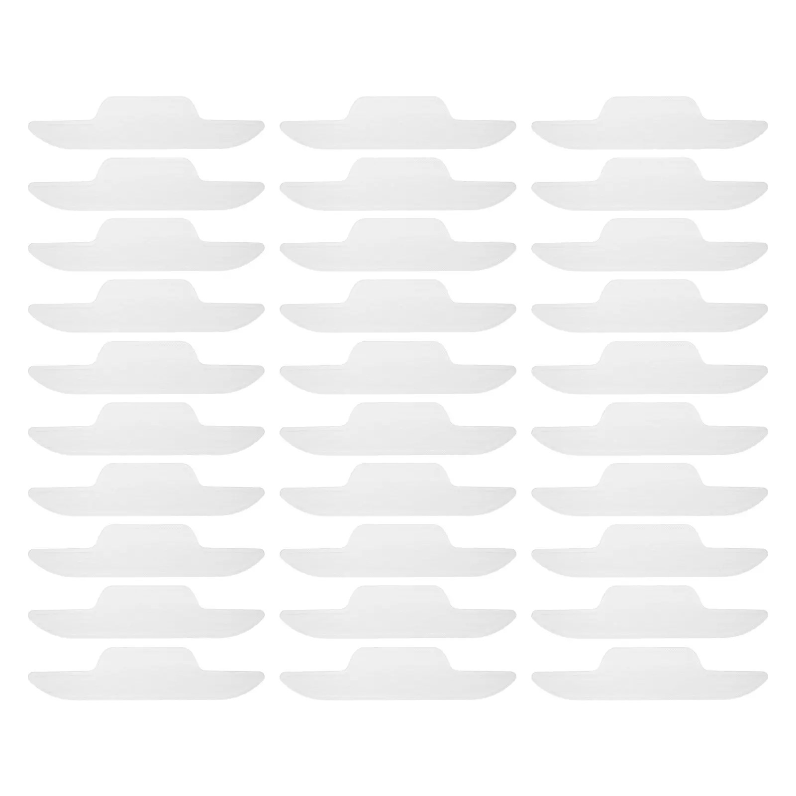 

30Pcs Collar Stickers Sweat Absorbing Cushion for Shirt Collar Hat Lining Easy Peel Stick Pad