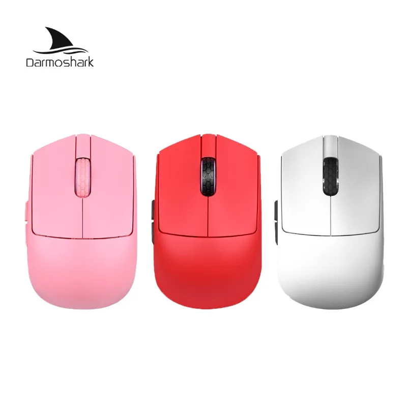 

New Darmoshark M5 Pro Three-mode Wireless Gaming Mouse 8k PixArt PAW3950 38g Lightweight Office Ergonomic Wired Mouse Gifts
