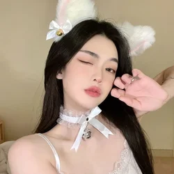 Plush Bell Cosplay Cat Ears Hairband Animal Fox Sexy Headband Hair Accessories