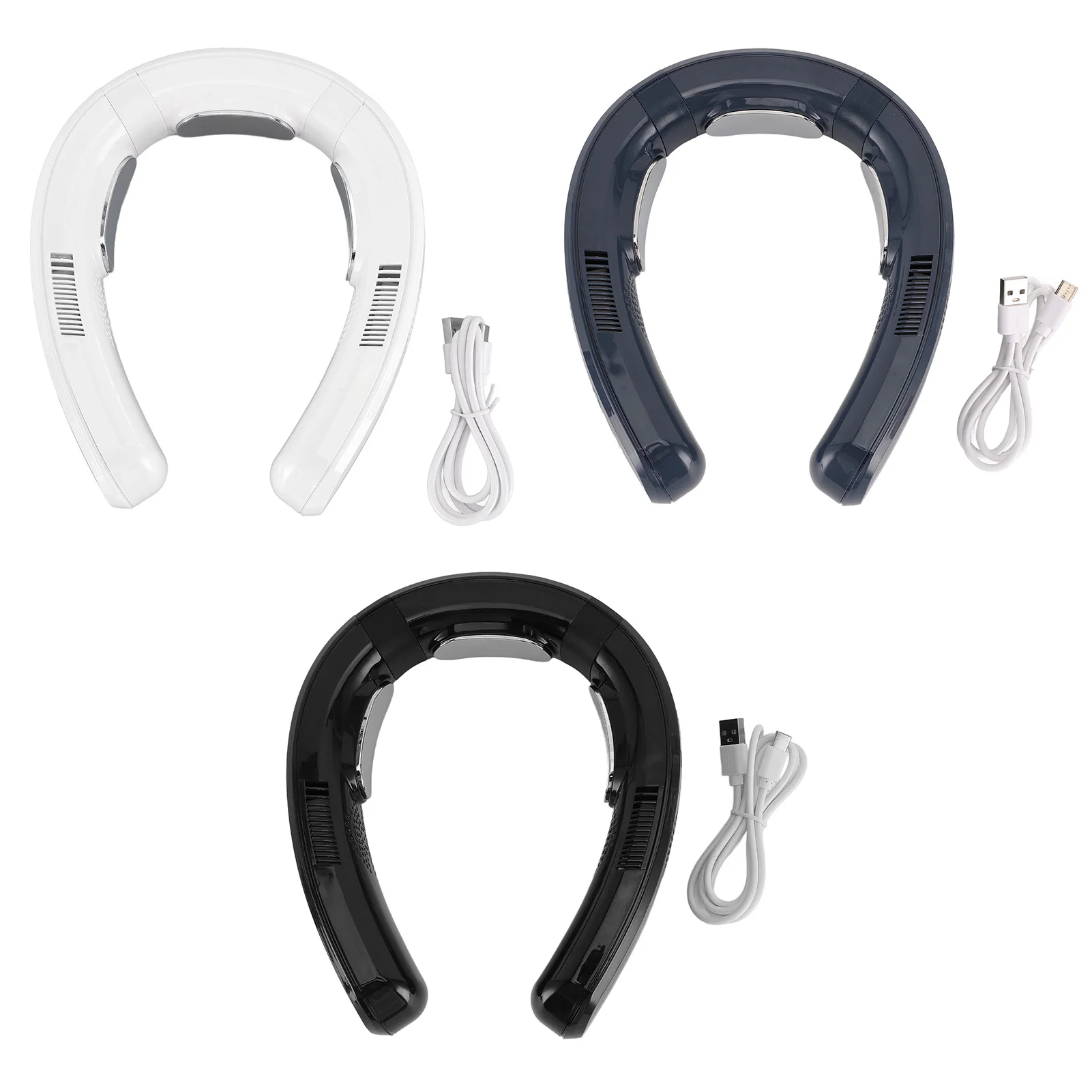 

Портативный кондиционер, шейный вентилятор, полупроводниковый охлаждающий безлопастной вентилятор, 6000 мАч, охлаждение, отопление, перезаряжаемый тихий цифровой дисплей