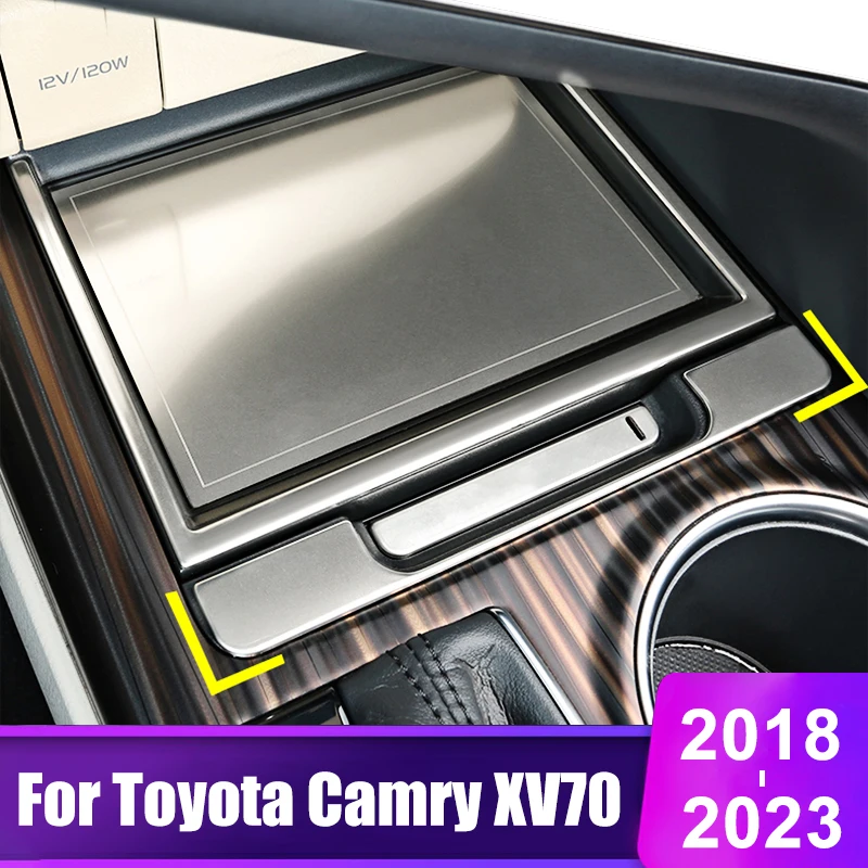 

Гибридная центральная консоль для Toyota Camry 70 XV70 2018 2019 2020 2021 2022, коробка для хранения, аксессуары