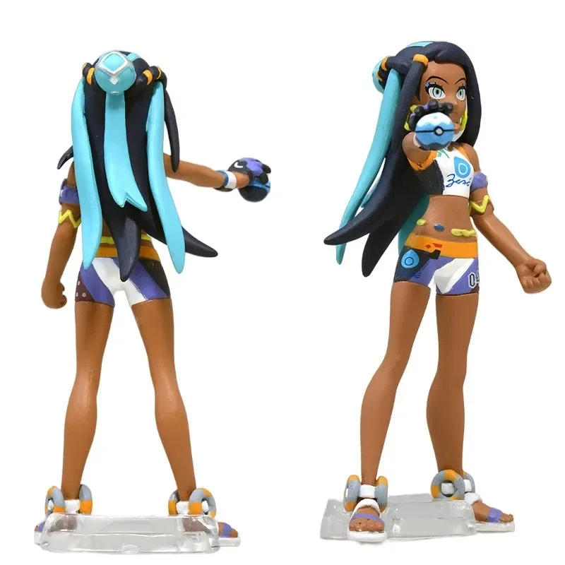 Originale Bandai Pokemon Scale World Galar Region Nessa Drednaw Anime Figure Giocattoli Regali Modello da collezione Ornamento