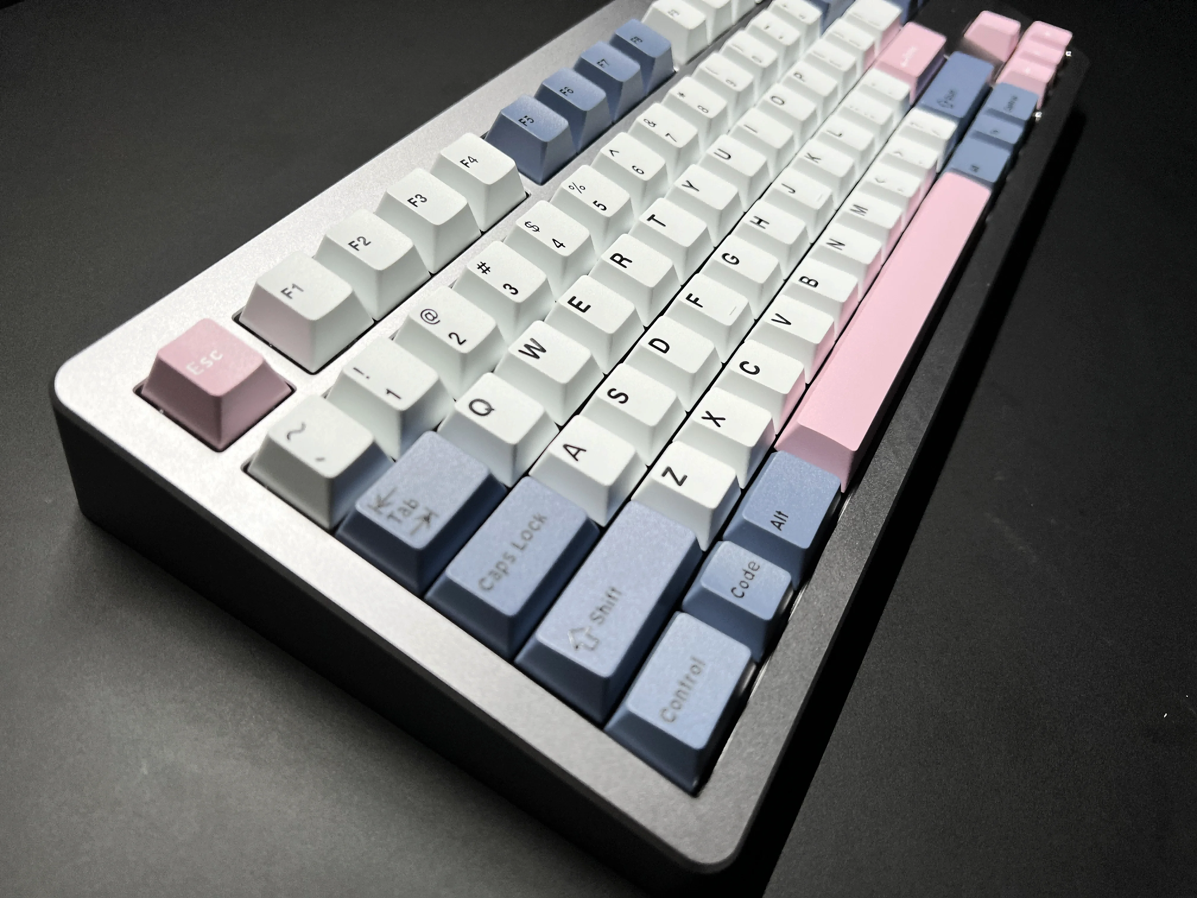 1 Set Daye Gmk Fuji Keycaps Abs Double Shot Keycap Cherry Profiel Key Caps Met Iso Voer 3U 7U Spatiebalk voor Hhkb Eu Layout1 Set