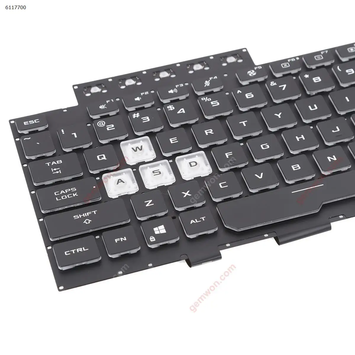 Imagem -04 - Teclado para Notebook dos Eua para Asus Tuf Gaming Retroiluminado Preto F15 Fx506 Fa506q Fx506l Fa506u