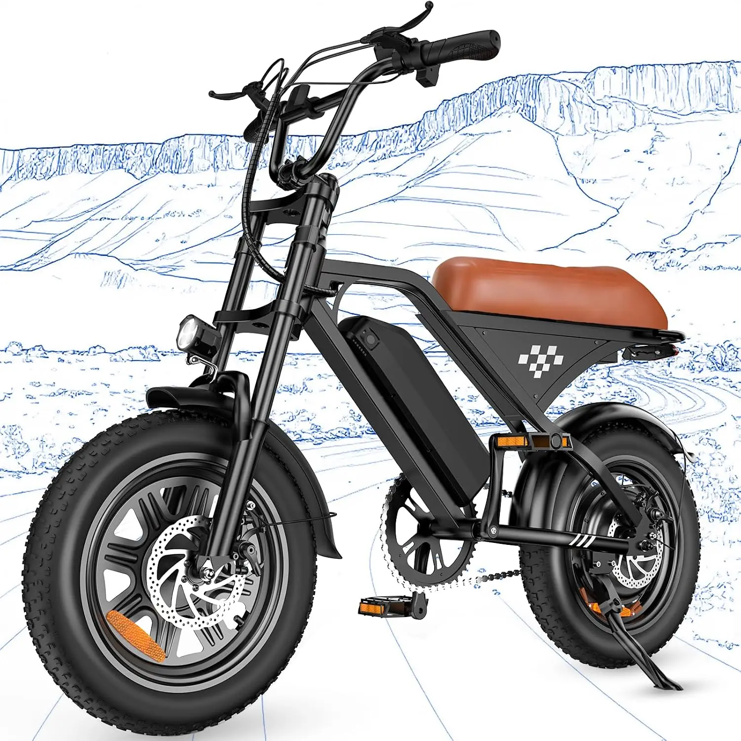 1500W Peak Motor Electric Dirt Bike for Adults 20 MPH Off-Road, Customized