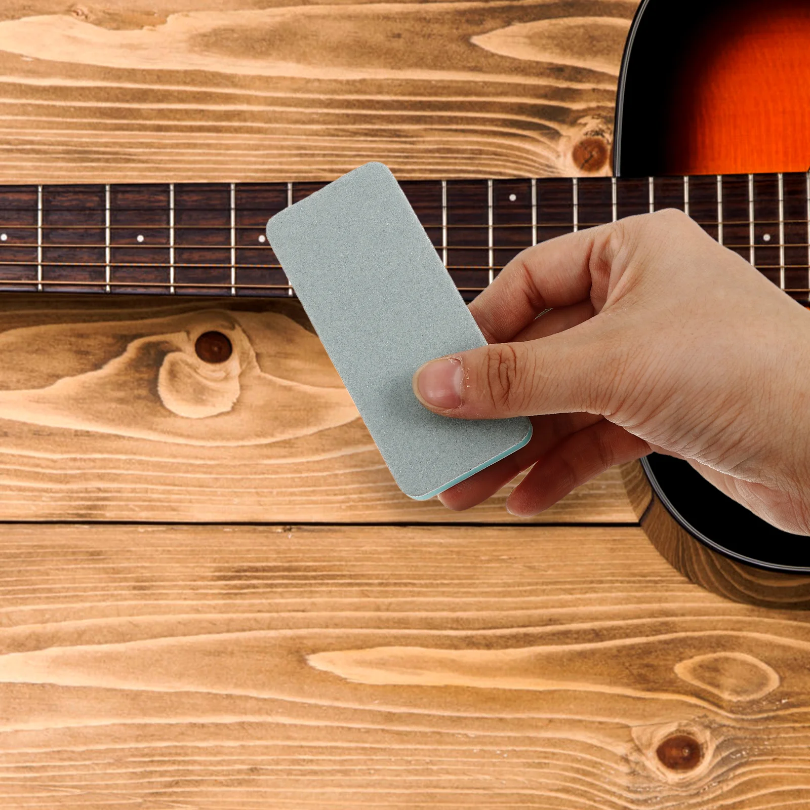 

1pcs Guitar Fret Polishing Block Sponge Sanding Tool For Guitar Bass Maintenance Fret File Luthier Repair Kit Grinding
