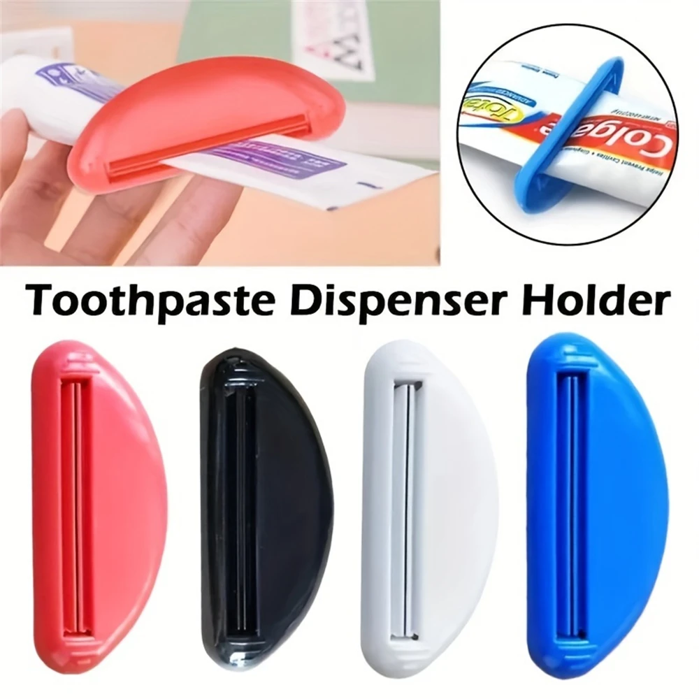 1 Piece Bathroom Hardware Accessories Toothpaste Companion Plastic Toothpaste Simple Toothpaste Extruder