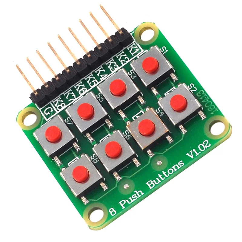 B24B 2X4 لوحة المفاتيح 4X2 لوحة المفاتيح 8 أزرار الضغط V1.00 لوحة المفاتيح مصفوفة لوحة المفاتيح زر لوحدة AVR PIC 2X4 AVR PIC جديد