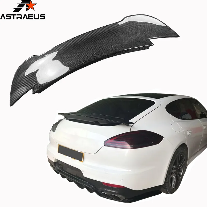 

Suitable for 970 971.1 Sand sharp Carbon Fiber Rear Wing Trunk Upgrade