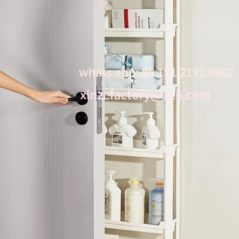 تخصيص معلقة الباب الخلفي الجرف مكتب منظم صور كتاب سليم رف الكتب رفوف عائمة لفجوة الحائط S #3