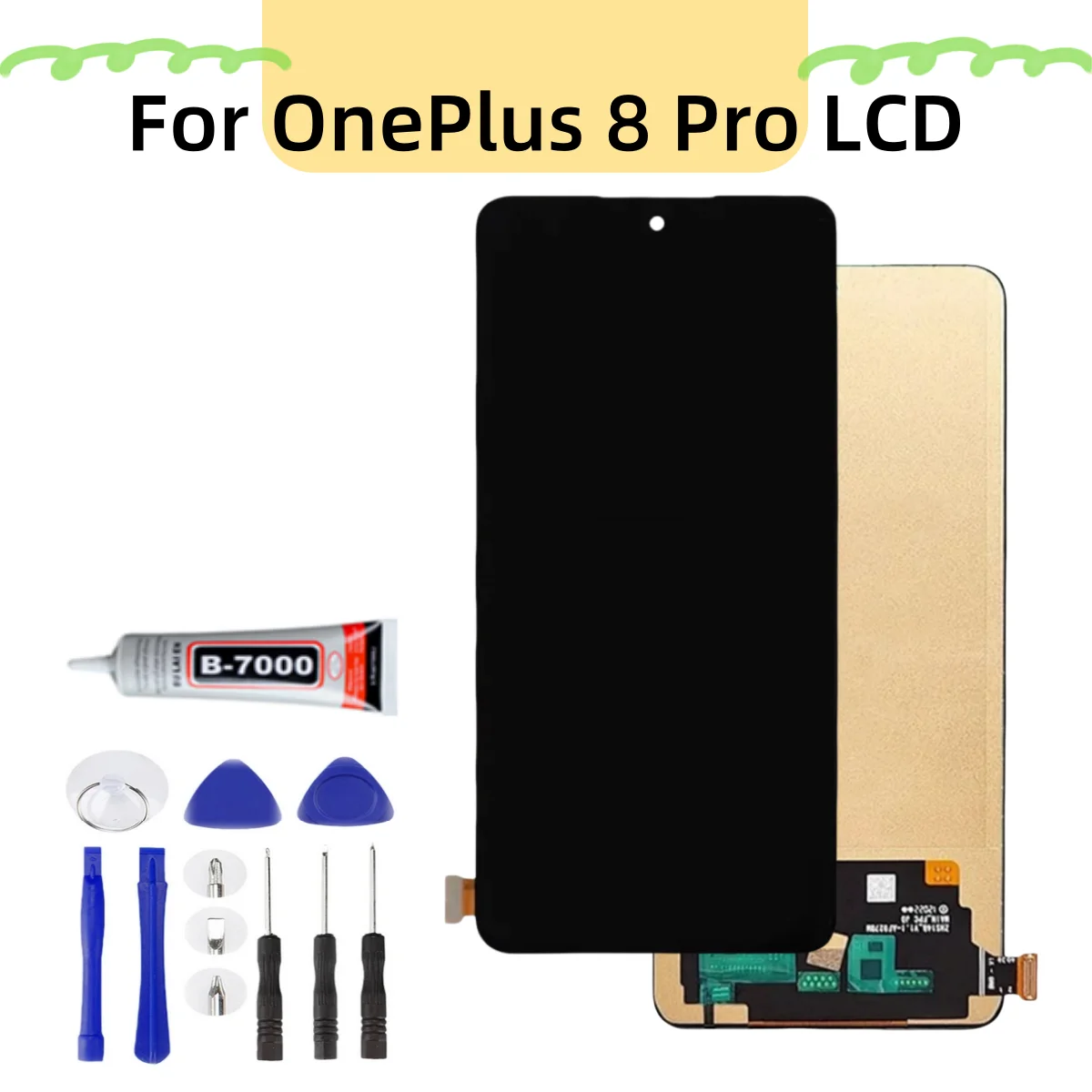 6.78 inches TFT For OnePlus 8 Pro LCD Display Screen+Touch Panel Digitizer Replacement 1+8 Pro For Oneplus 8 Pro 1+8 Pro LCD