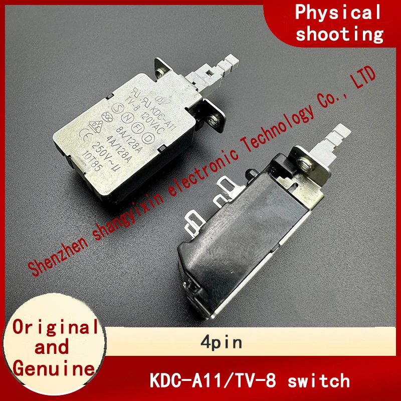 

Original KDC-A11 TV-8 self-locking power switch TV with lock button 4-pin key