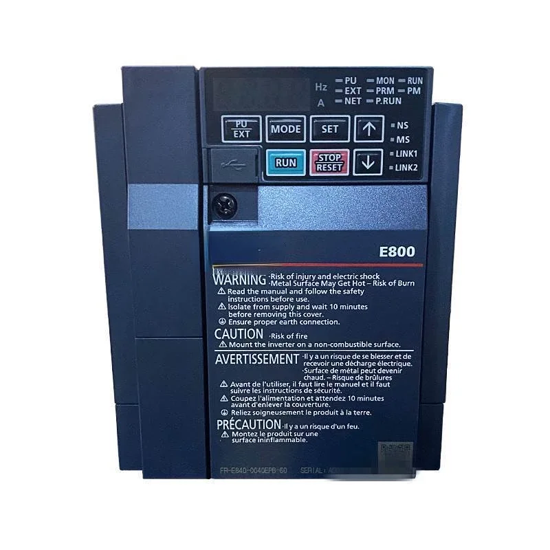 

Inverter FR-E840-0016-4-60 40/0.4K/0.75K/1.5K/2.2K/3.7K/5.5