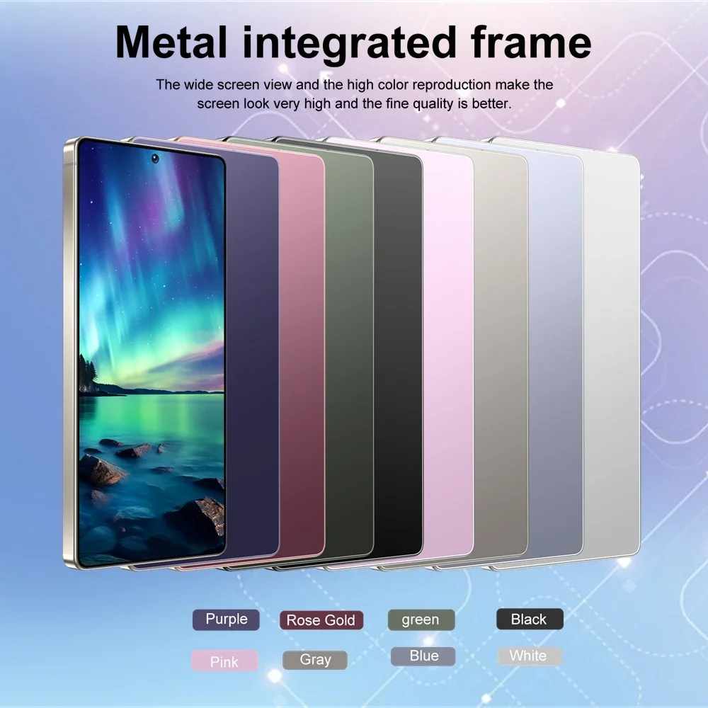 K-Touch C26 Ultra Mobile Phones 7.3 Inch 5G Dual SIM Smartphone Android 15 Cell Phone 16+48MP Camera 7800mAh Face Unlocked Cellphones For Men Women