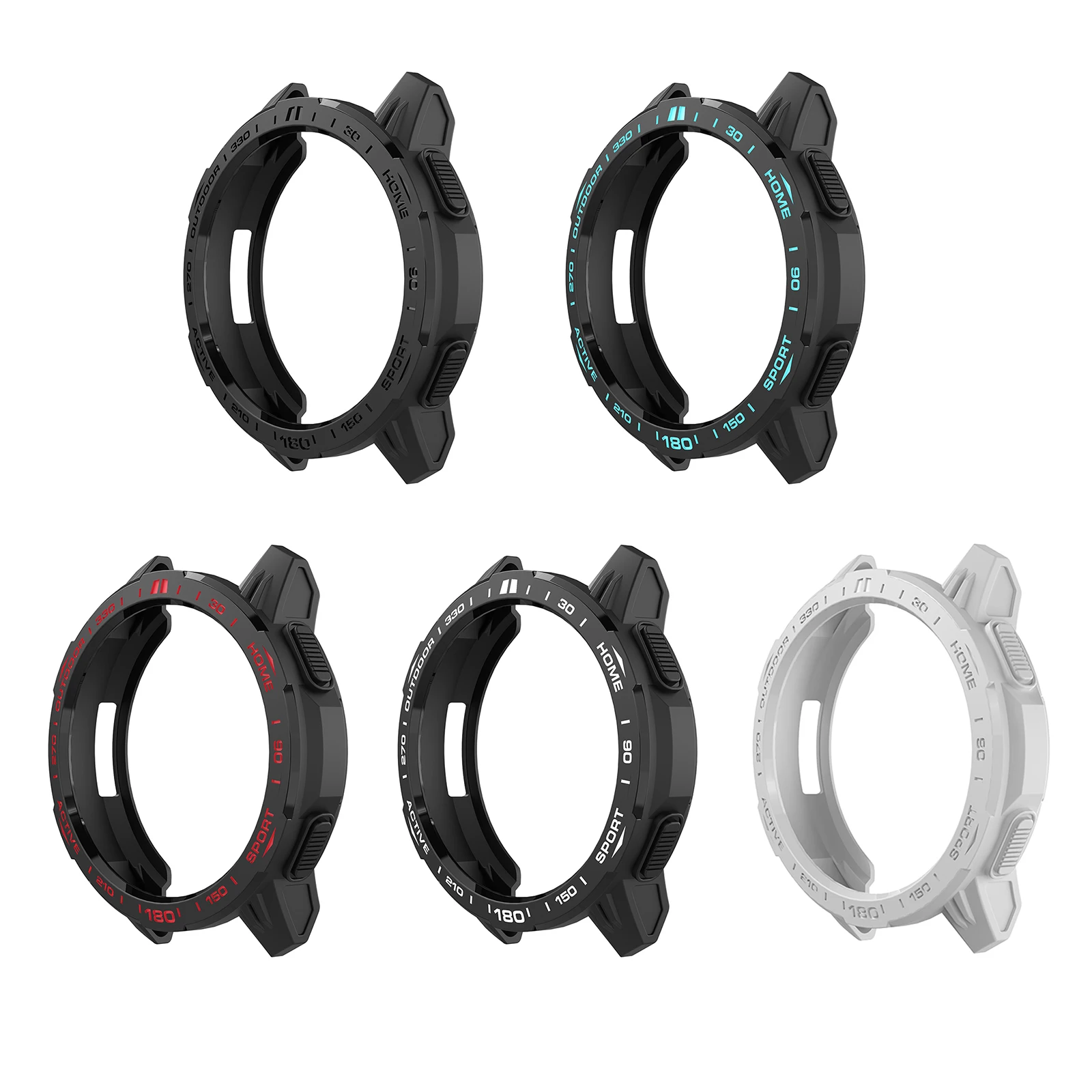 Smartwatch All-inclusive Case Cover for Xiaomi Watch S1 Active All-Around Protective Case for Xiaomi Watch Color 2