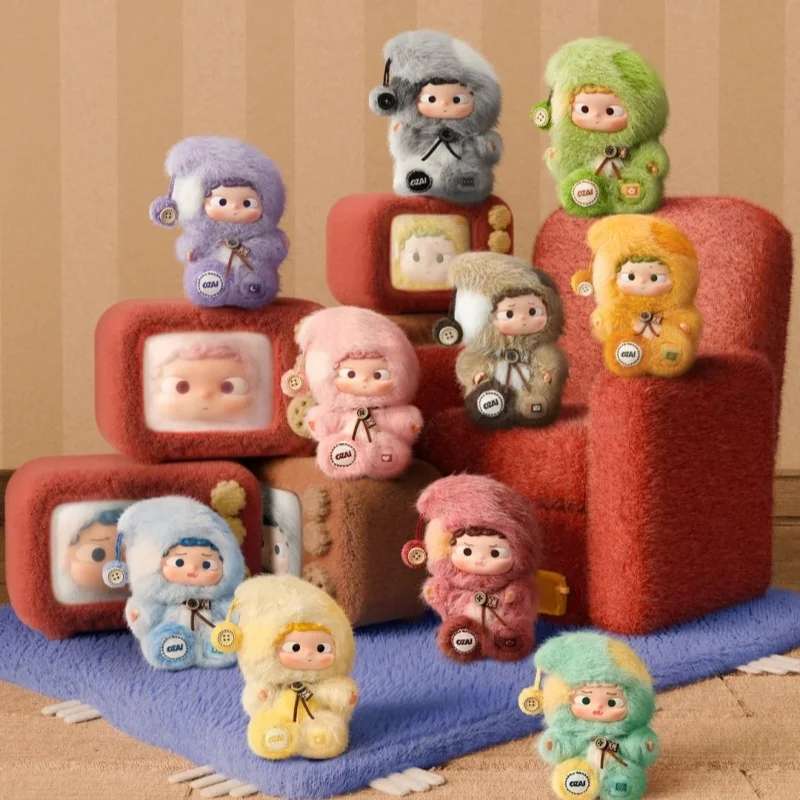 Новая оригинальная серия Ozai в рамке в память, слепая коробка Ozai V3, виниловая плюшевая кукла с лицом, милая фигурка, игрушка, подвеска, декор, коллекция, подарок