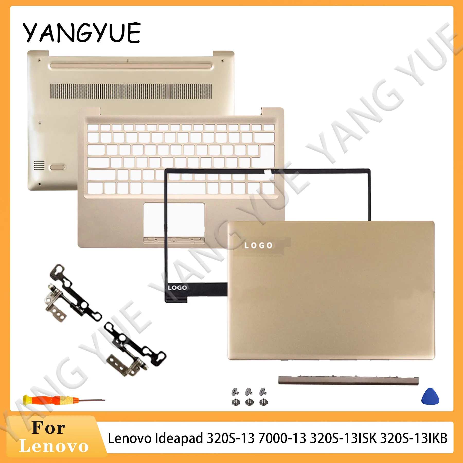 

NEW Case For Lenovo Ideapad 320S-13 7000-13 320S-13ISK 320S-13IKB Laptop LCD Back Cover Front Bezel Rear Lid Palmrest Replace