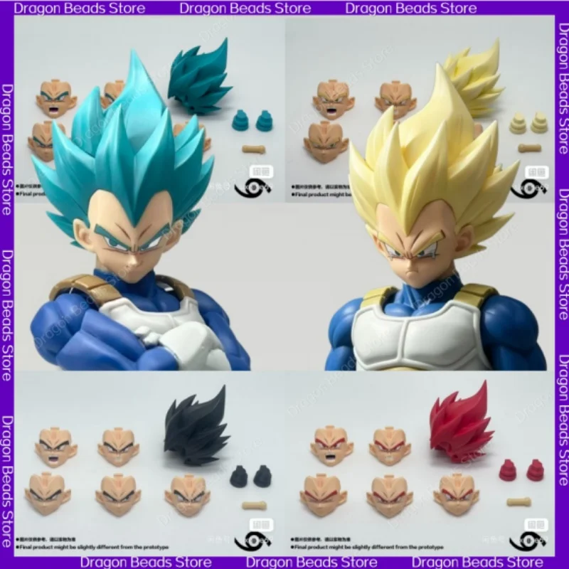 

【coming Soon】 Dragon Ball SHF Vegeta Customized Head Sculpt, Compatible with Body 2.0, 3.0, Damo Vegeta Accessory Pack Gift