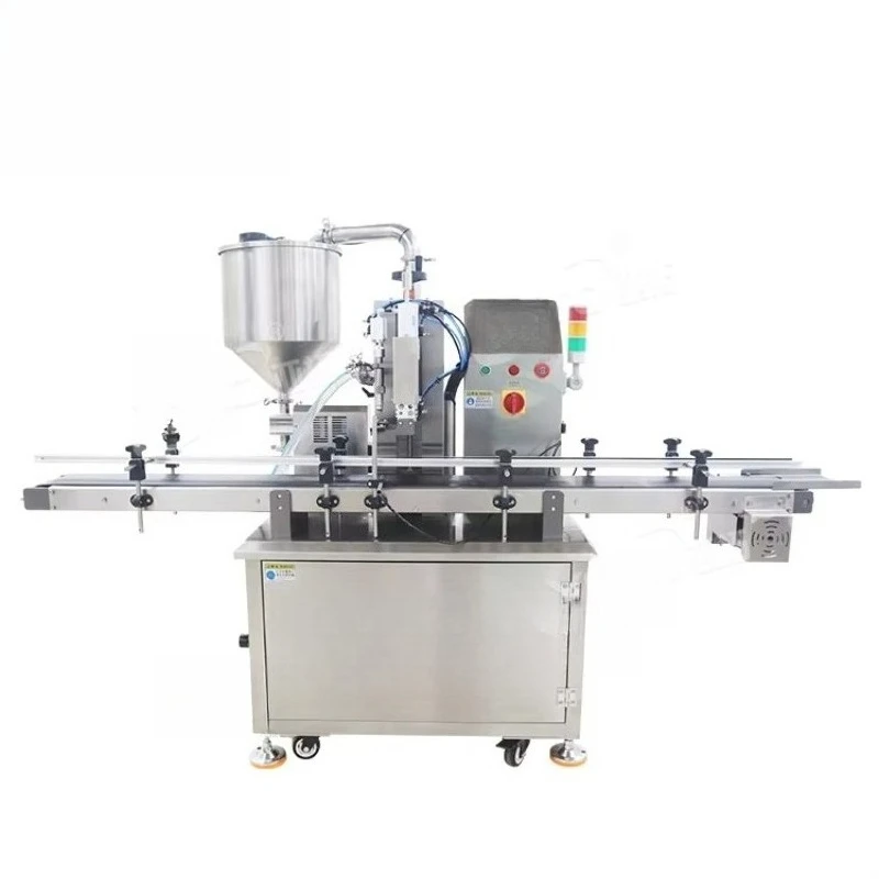 Automatic high-speed gear pump filling machine, accurate measurement of cosmetics, cream, lotion, essence, gel oil and butter