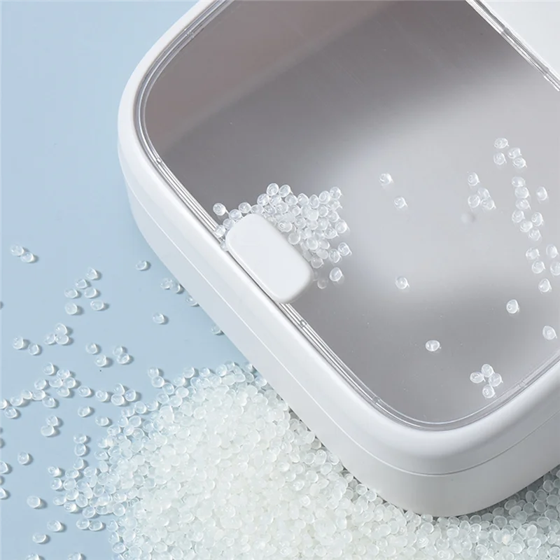 B62B-Refrigerator Side Door Storage Box Medicine Storage Box Cosmetics Storage Box Home Preservation Storage Isolation