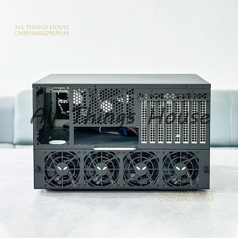 

12 Bay NAS Chassis, ATX Motherboard, ATX Power Supply, 8 Full Height Slots