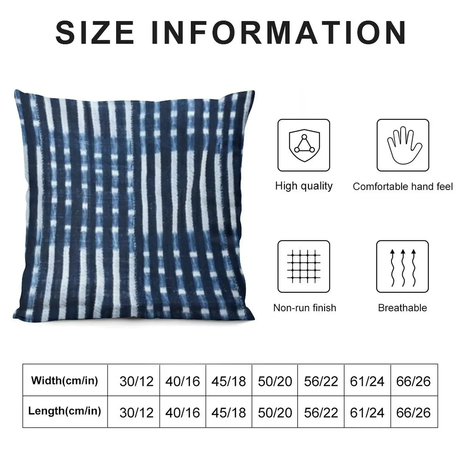 Blue Indigo Mudcloth 03 Throw Pillow Anime ornamental pillows for living room pillow