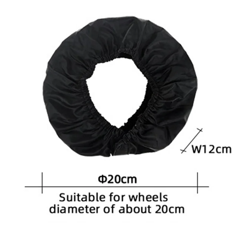YSUN-8X Baby Kinderwagen Rad Abdeckung Staubdicht Rollstuhl Reifen Schutz Infant Kinderwagen Kinderwagen Rad Anti-Schmutzig Abdeckung 20CM